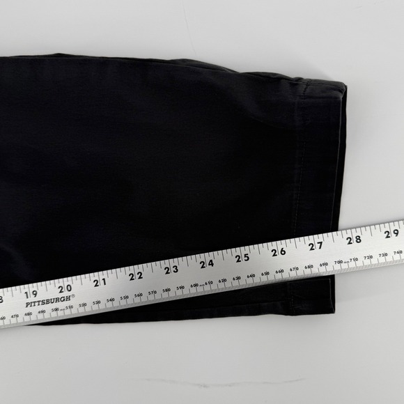 Lululemon Mens Size 33 Commission Pant Classic "Swift Cotton" Melanite Gray - Picture 7 of 7